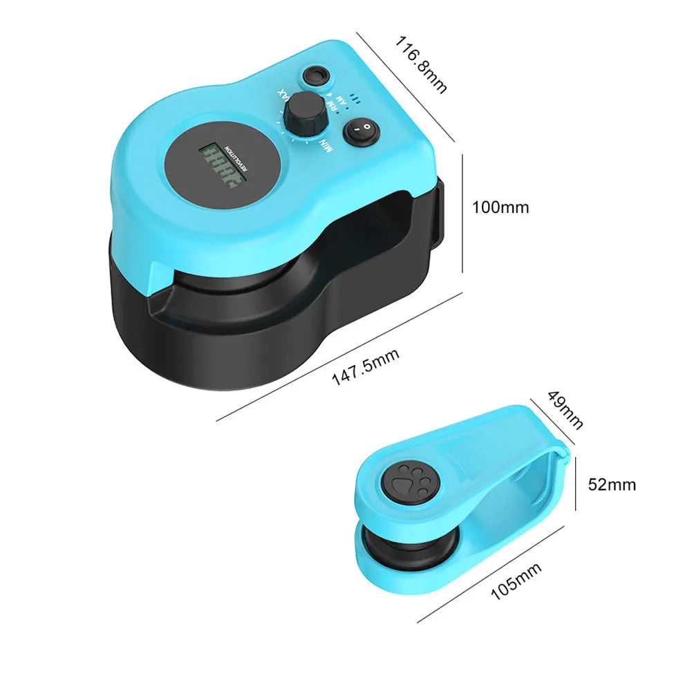 Interactive Cat Toy Adjustable Speed Cat Feather Toy Treadmill DIY Mouse Hunting Toy Kitten Toy for Indoor Cats