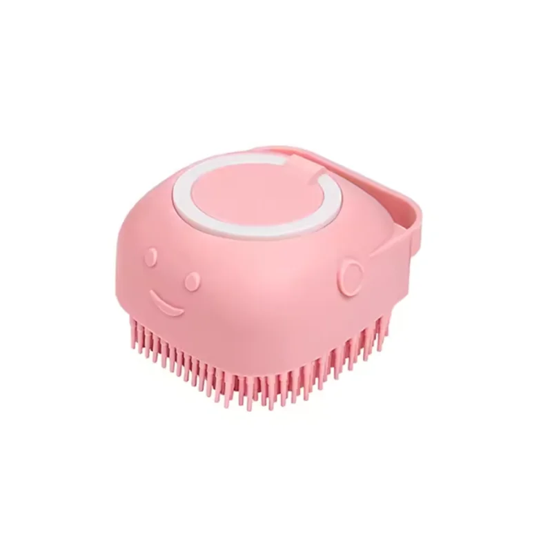 New Bath Massage Brush Bathroom Multifunctional Puppy Big Dog Cat Soft Safety Silicone Pet Accessories for Dogs Cats Tools
