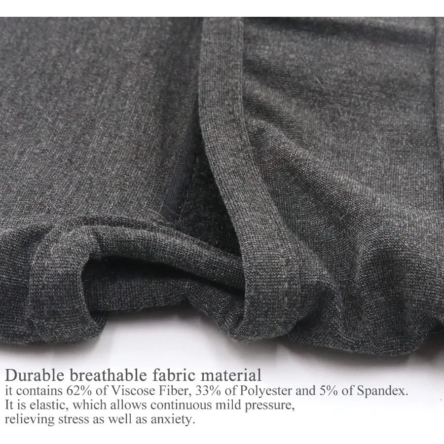 Adjustable Anxiety Relief Shirt for Dogs Calming Vest Wrap Suitable for Fireworks Thunderstorm Travel and Separation Anxiety De