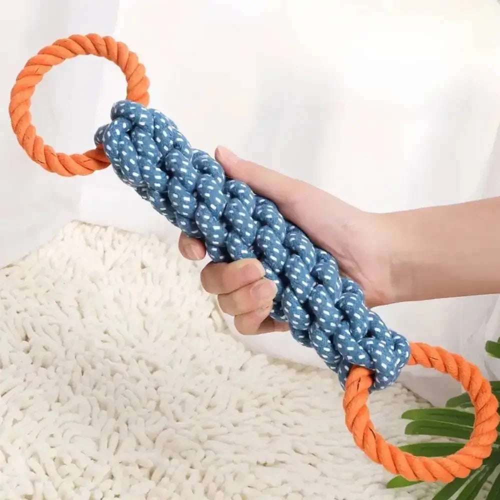 Pet Indestructible Toy For Medium Large Dogs Tough Nature Cotton Rope Puppy Toy Dog Antistress Fidget Toy Dog Toothbrush