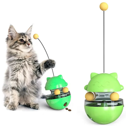 Environmental- Two Layer Turntable Toy Cat Relieve Boredom Funny Cat Interactive Cat Toy Toddler toys Hierba gatera Flying bird