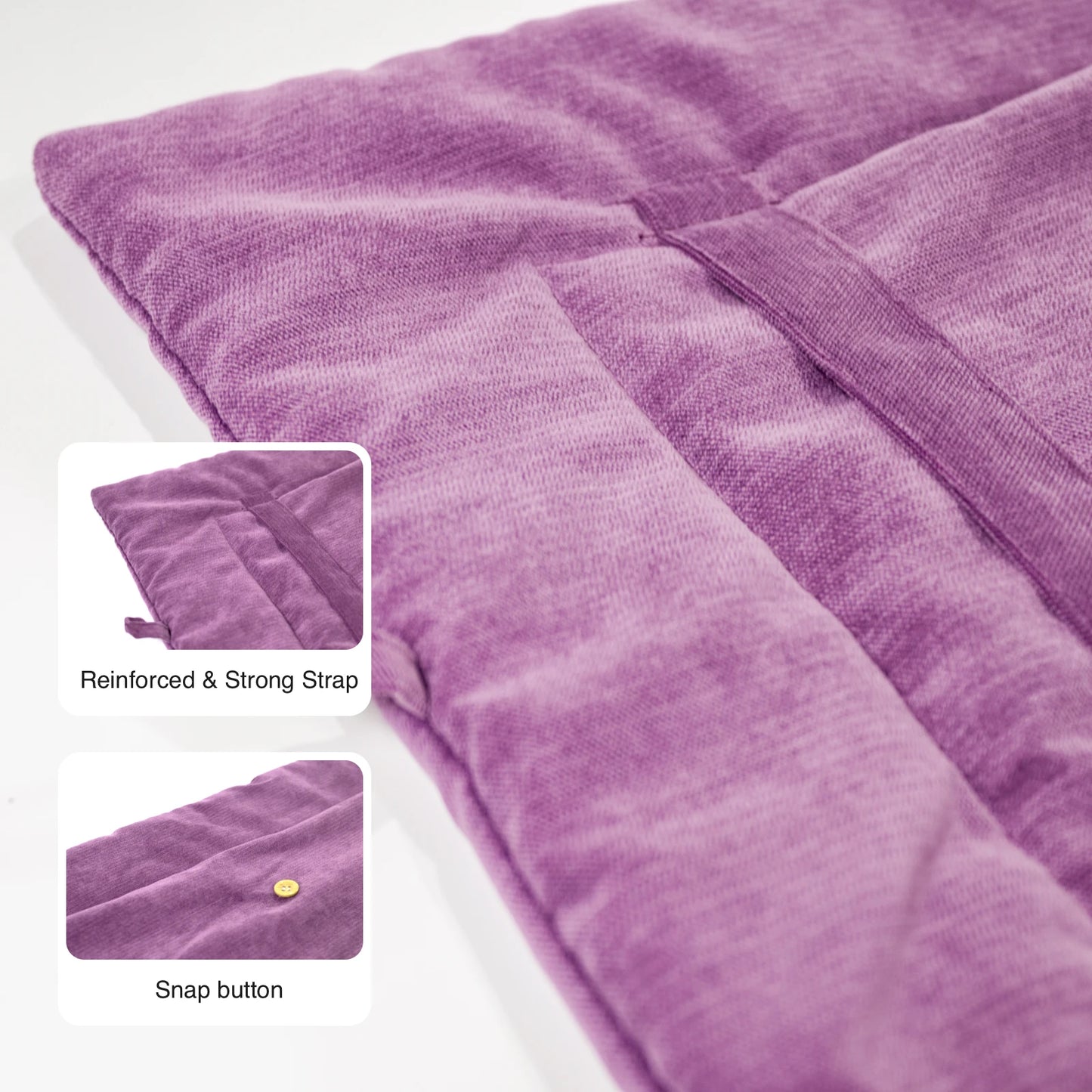 Outdoor Portable Dog Mat, Roll-Up Washable Pet Bed for Travel, Large Foldable Mat for Dogs & Cats