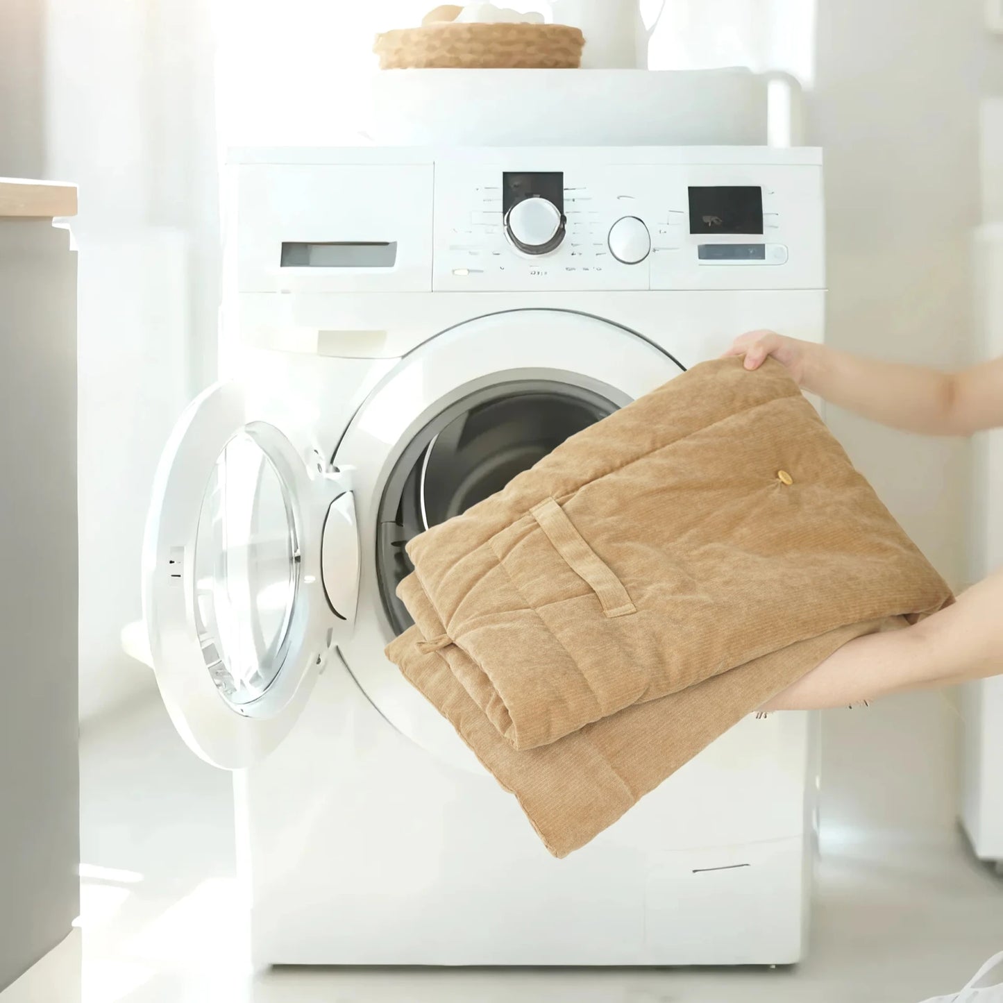 Outdoor Portable Dog Mat, Roll-Up Washable Pet Bed for Travel, Large Foldable Mat for Dogs & Cats