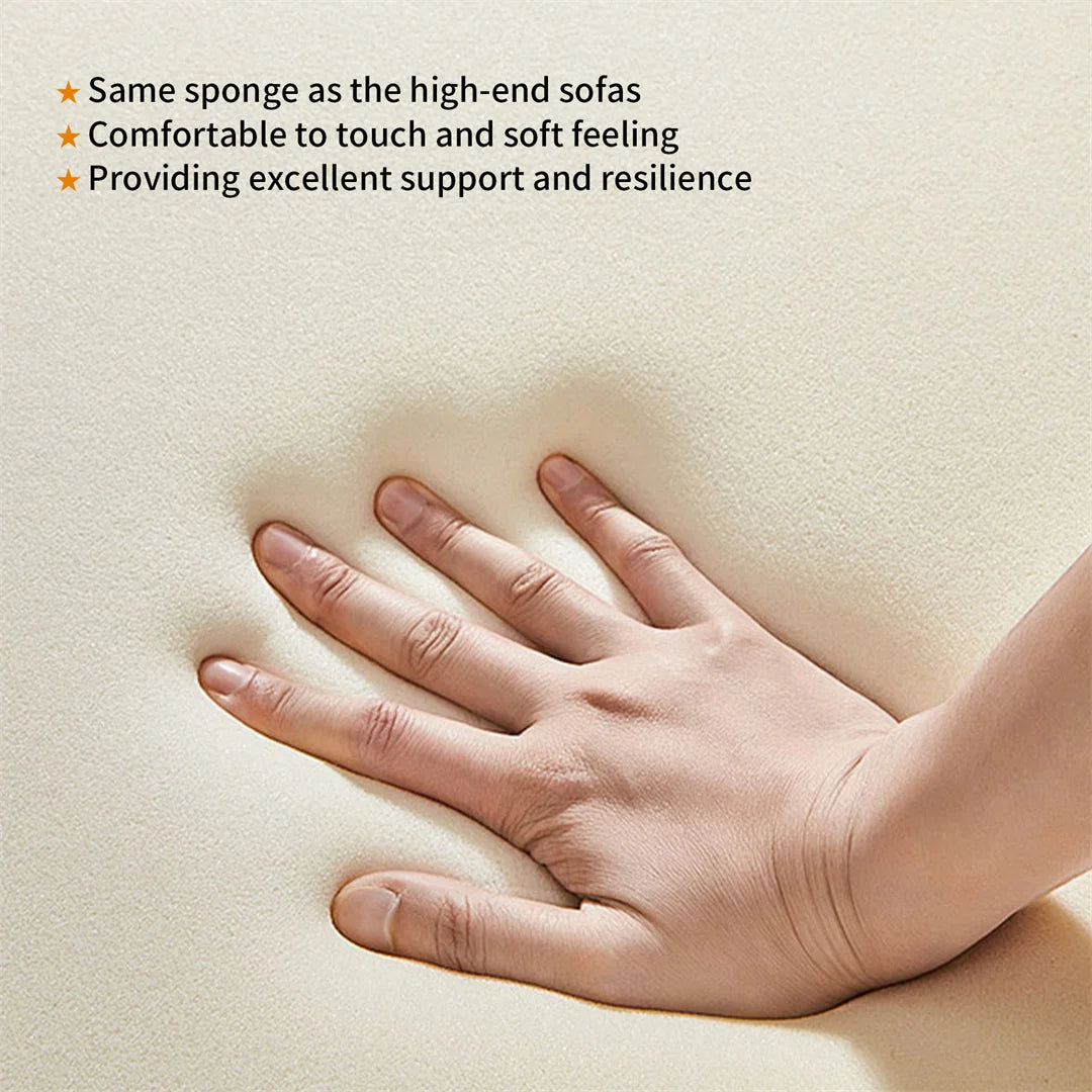 180cm Long Human-Size Giant Dog Bed Foldable Calming Pet Dog Bed Plush Cover Orthopedic