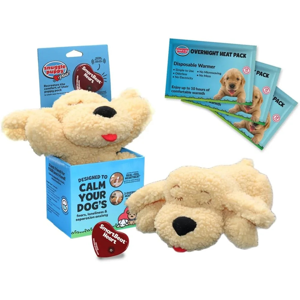 Special Edition Snuggle Puppy Toys - Heartbeat Puppy for Dogs - Pet Anxiety Relief and Calming Aid - Comfort Dog Toys for Behavi