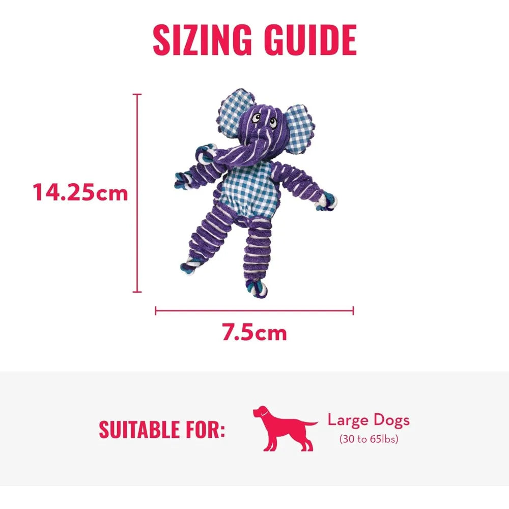 KONG Floppy Knots & Signature Balls (2 Pack) - Knotted Dog Toy Entices Play & Satisfies Instincts - Dog Supplies with Minimal St