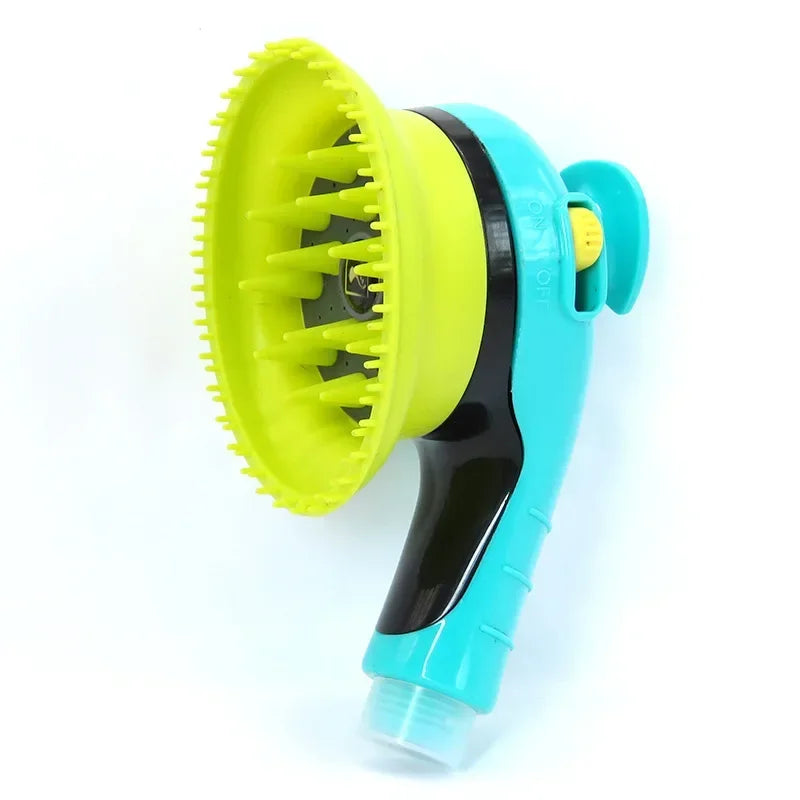 Pet Combing Massage Shower Head Bath Brush Dogs Cats Shower Shower Comb Pet Washing Supply Accessories Sprinkler Animal Dog Wash