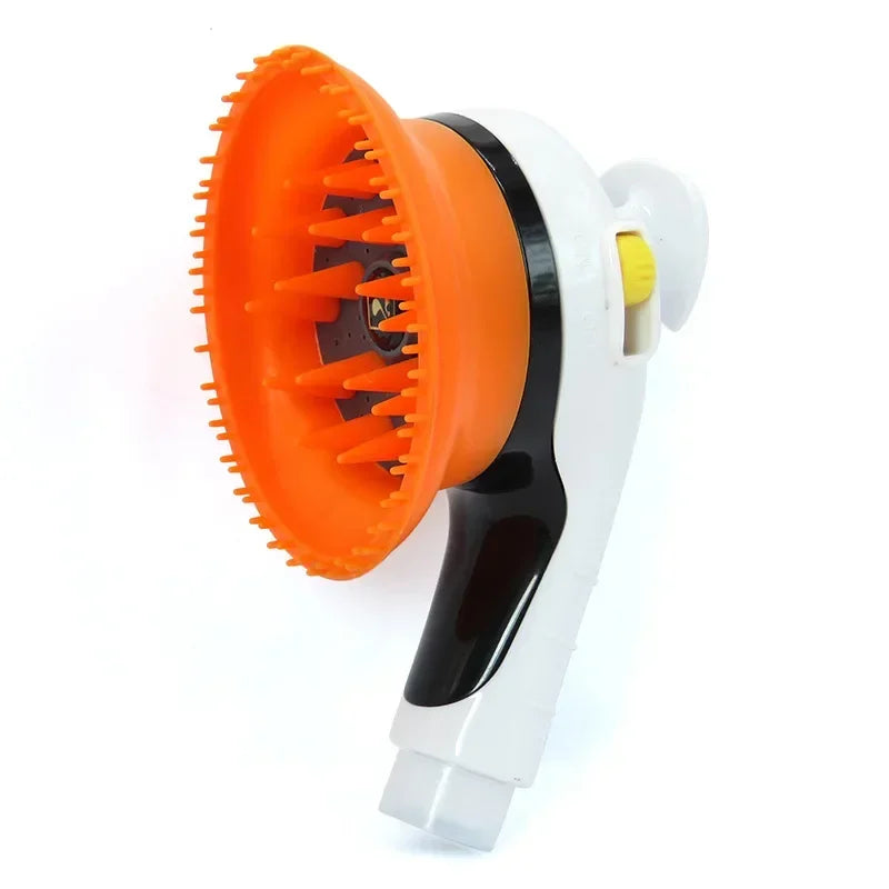 Pet Combing Massage Shower Head Bath Brush Dogs Cats Shower Shower Comb Pet Washing Supply Accessories Sprinkler Animal Dog Wash