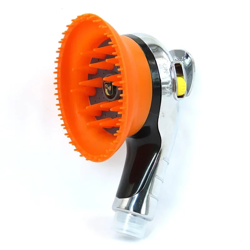 Pet Combing Massage Shower Head Bath Brush Dogs Cats Shower Shower Comb Pet Washing Supply Accessories Sprinkler Animal Dog Wash