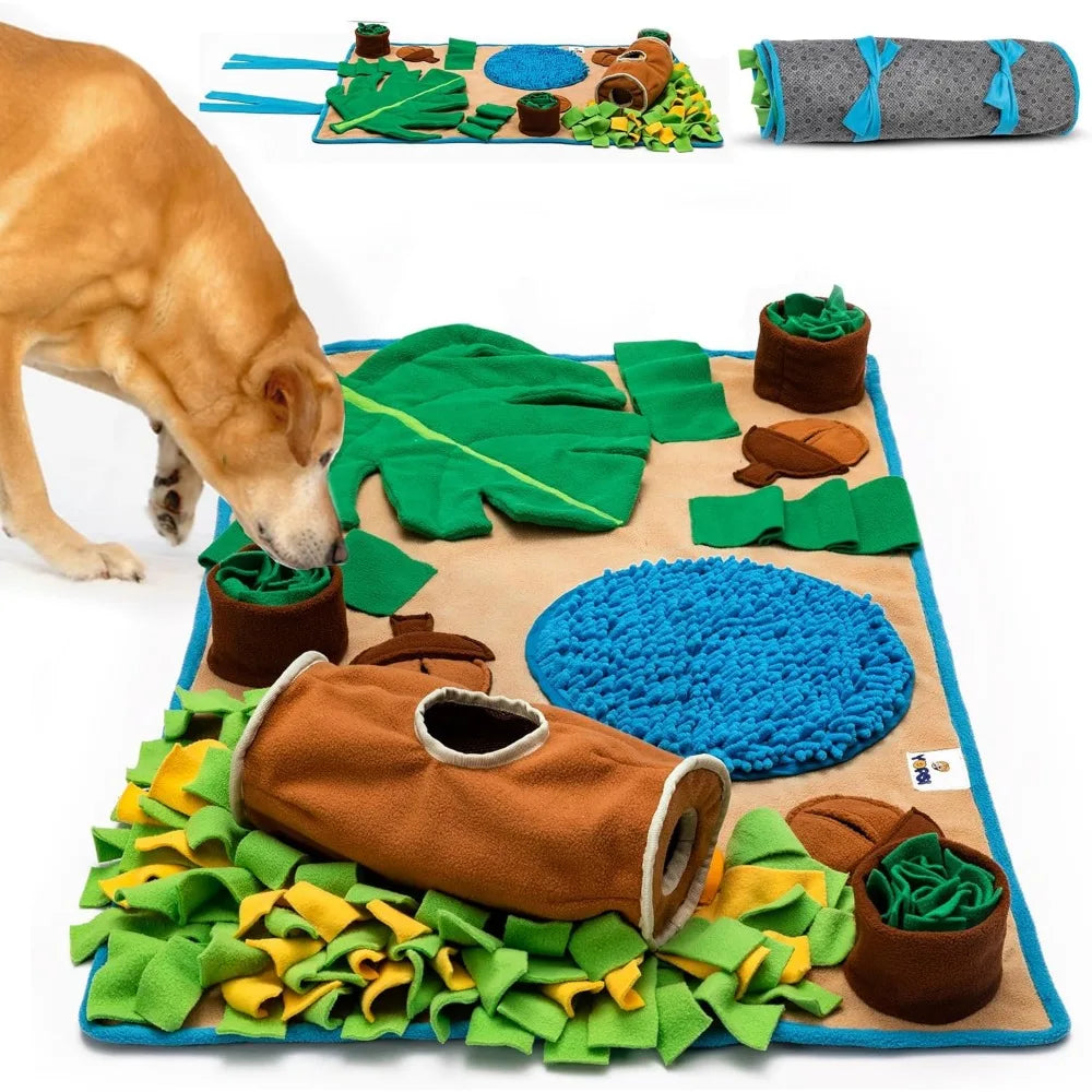 Snuffle Mat for Dogs Large Breed 39.4''x23.6''- Interactive Dog Toys for Boredom - Sniff mat - Mental Stimulation - Enrichment T